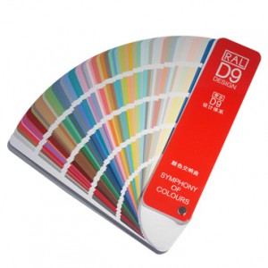 德国劳尔 DESIGN D9 包含设计体系中受中国用户欢迎的290经典流行色